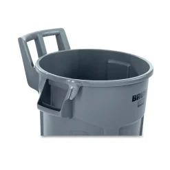 Resin Indoor/Outdoor Trash Can, 32 Gallon, Gray (RCP2179403)<Rubbermaid Outlet