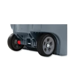 Resin Indoor/Outdoor Trash Can, 32 Gallon, Gray (RCP2179403)<Rubbermaid Outlet