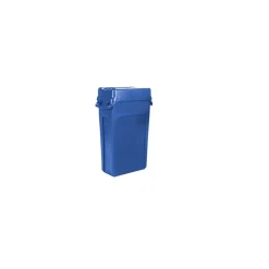 Slim Jim Vented Recycling Container, 23 Gallons, (FG354007)<Rubbermaid New