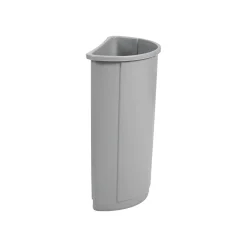 Untouchable Indoor, Outdoor Trash Can w/ no Lid, Gray Polyethylene, 21 Gal. (FG352000GRAY)<Rubbermaid Online