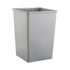 Untouchable Indoor/Outdoor Trash Can, Gray Resin, 35 Gal. (FG395800GRAY)<Rubbermaid Outlet