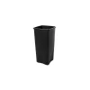 Untouchable Plastic Square Wastebasket Trash Can, 23 Gallons, Black (FG356988BLA)<Rubbermaid Sale