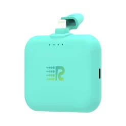 Air Micro USB Power Bank for Android Smartphones, 2500mAh, Teal (RC25-M-G2-TEAL)<Rush Charge Best
