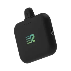 Air Micro-USB Power Bank for Most Smartphones, 2500mAh, Black (RC25-M-G2-BLCK)<Rush Charge New