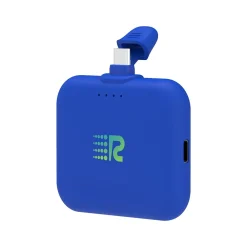 Air USB-C Power Bank, 2500mAh, Blue (RC25-C-G2-BLUE)<Rush Charge Online