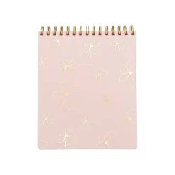 Notebooks|Russell+Hazel Posy Pocket Notebook, 7.5" x 9", College Ruled, 98 Sheets, Pink (56297)