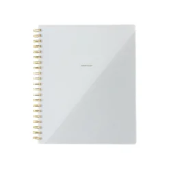 Notebooks|Russell+Hazel Professional Notebooks, 9" x 11", College Ruled, 98 Sheets, Gray/Silver (56301)