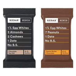 RX Bar Minis Protein Bars, Chocolate Sea Salt/Peanut Butter Chocolate, 0.9 oz., 8 Bars/Box (19390800190)