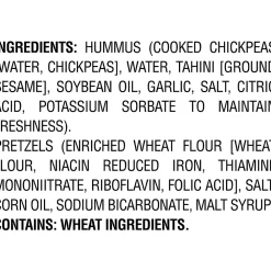 Sabra Classic Hummus with Pretzels, 4.56 Oz., 6/Pack (30080)