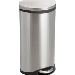 9902 Stainless Steel Medical Receptacle, Silver, 7.5 gal. (9902SS)<Safco Hot