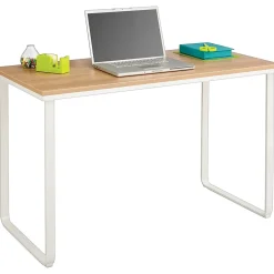 Office Desks*Safco ® 47" Steel Table Desk, Beech/White ( 1943BHWH)