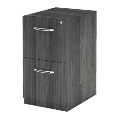 File Cabinets*Safco Aberdeen 15 1/4' 'Desk Pedestal, File/File, Gray Steel (AFF26LGS)