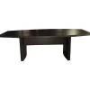 Conference Room Tables*Safco Aberdeen 120"W Boat-Shaped Conference Table, Mocha (ACTB10LDC)