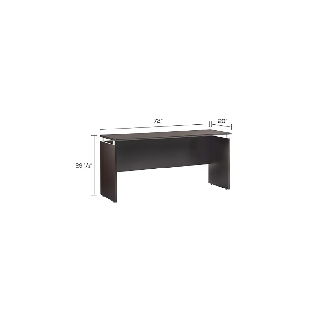 Office Desks*Safco Medina 72" Credenza, Mocha (MNCNZ72LDC)