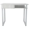 Office Desks*Safco Mirella SOHO 36"W Table Desk with Drawer, White Ash (5512WAH)
