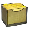 File Storage|Safco ® Onyx™ 2170 Onyx™ Mesh Desktop Box File, Black, 6/Pack (2170BL)