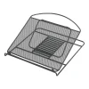 Onyx 12.25"W x 12.25"D Steel Mesh Laptop Stand, Black (2161BL)<Safco Discount