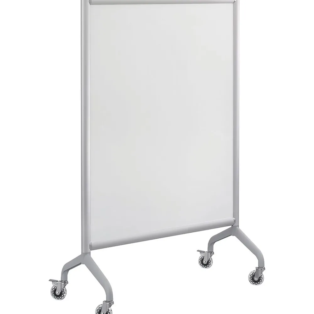 Dry Erase*Safco Rumba Screen Mobile Whiteboard, Aluminum Frame, 36" x 54" (2014WBS)