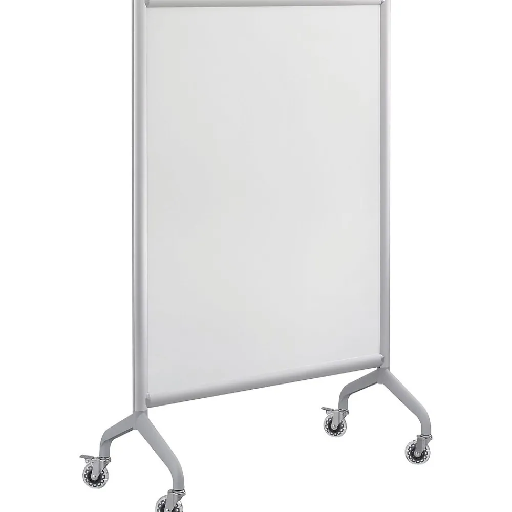 Dry Erase*Safco Rumba Screen Mobile Whiteboard, Aluminum Frame, 36" x 54" (2014WBS)