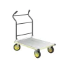Safco STOW AWAY Platform Truck, 1000 lbs., Aluminum/Black (4053NC)