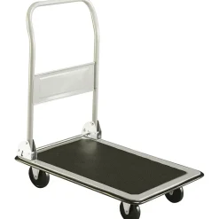 Safco Tuff Truck Large Platform Hand Truck, 500 Lb. Capacity, Gray (4063)