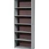 Bookcases*Safco ValueMate Economy 6-Shelf 80"H Steel Bookcase, Gray (7174GR)