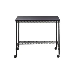 Office Desks*Safco Wire Desk 36" Workstation, Black (5203BL)