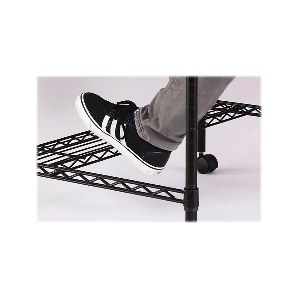 Office Desks*Safco Wire Desk 36" Workstation, Black (5203BL)