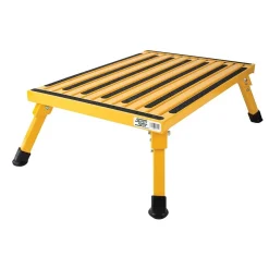 Safety Step Extra Large Folding Aluminum Step, 1000lbs. (XL-08C-Y)