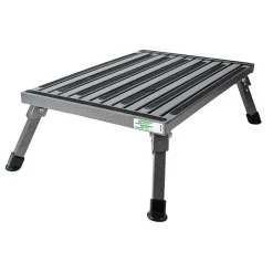 Safety Step Extra Large Folding Aluminum Step, 1000lbs. (XL-08C-G)