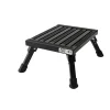 Safety Step Small Folding Aluminum Step, 1000lbs (S-07C-BLK)