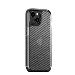 SaharaCase Anti-Slip MagSafe Phone Case for iPhone 15 Plus, Shock Absorbing, Black (CP00448)