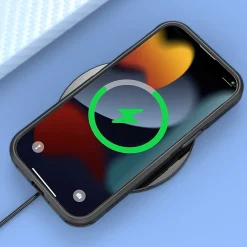 SaharaCase Armor MagSafe Phone Case for iPhone 15 Pro Max, Shock Absorbing, Black (CP00482)