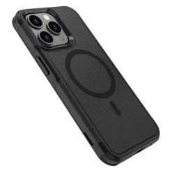 SaharaCase Armor Series Hard Shell Case, Tempered Glass Screen, Camera Protector for iPhone 15 Pro Max, Black (CP482ZD128ZD131)