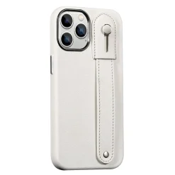 SaharaCase FingerGrip MagSafe Phone Case for iPhone 15 Pro Max, Shock Absorbing, White (CP00479)