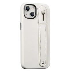 SaharaCase FingerGrip MagSafe Phone Case for iPhone 15, Shock Absorbing, White (CP00444)