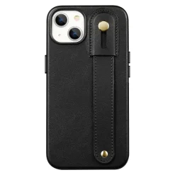 SaharaCase FingerGrip MagSafe Phone Case for iPhone 15, Shock Absorbing, Black (CP00443)