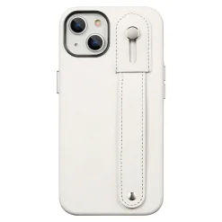 SaharaCase FingerGrip MagSafe Phone Case for iPhone 15 Plus, Shock Absorbing, White (CP00453)