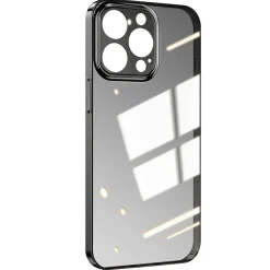 SaharaCase Hybrid-Flex Hard Shell MagSafe Phone Case for iPhone 15 Pro Max, Shock Absorbing, Black (CP00471)