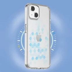 SaharaCase Hybrid-Flex Hard Shell MagSafe Phone Case for iPhone 15, Shock Absorbing, Clear (CP00438)