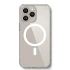 SaharaCase Hybrid-Flex Hard Shell MagSafe Case for iPhone 15 Pro Max, Shock Absorbing, Clear (CP00472)