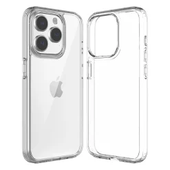 SaharaCase Hybrid-Flex MagSafe Phone Case for iPhone 15 Pro Max, Shock Absorbing, Clear (CP00469)