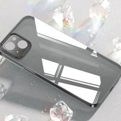 SaharaCase Hybrid-Flex Ultra Thin MagSafe Phone Case for iPhone 15 Plus, Shock Absorbing, Black (CP00449)