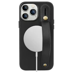 SaharaCase MagSafe Phone Case for iPhone 15 Pro Max, Shock Absorbing, Black (CP00478)