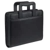 Leather Zippered Padfolio, Black (15670)<Samsill Outlet