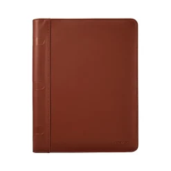 Business Leather Padfolio, Saddle (116468-1770)<Samsonite Clearance