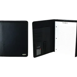 Business Vinyl Padfolio, Black (7201)<Samsonite Online