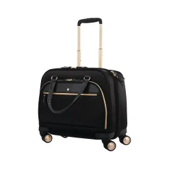 Carry-On Suitcase, 4-Wheeled Spinner, Black (128167-1041)<Samsonite Clearance