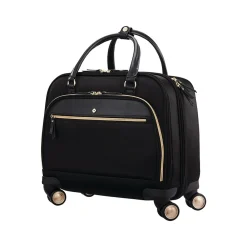 Carry-On Suitcase, 4-Wheeled Spinner, Black (128167-1041)<Samsonite Clearance