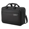 Classic Business 2.0 Laptop Briefcase, Black Polyester (144294-1041)<Samsonite Outlet